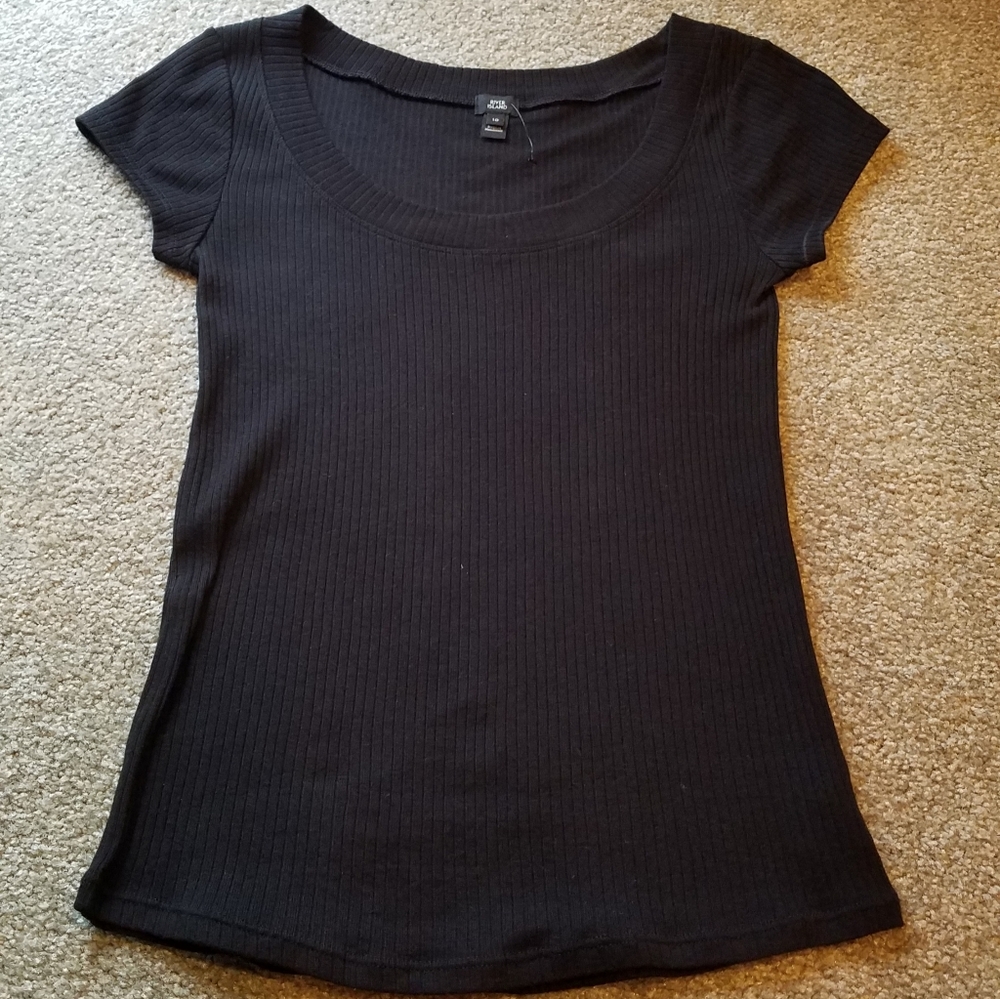 Asos River Island ribbed cotton tee s